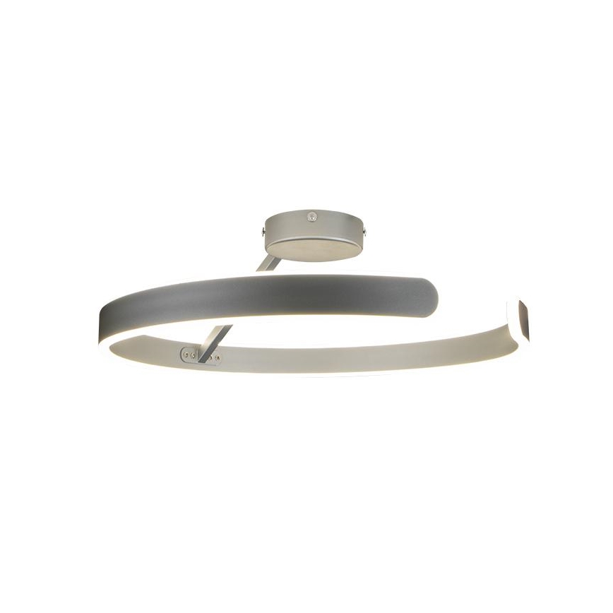 Lámpara de techo LED regulable LED/72W/230V 3000-6500K cromo mate + control remoto