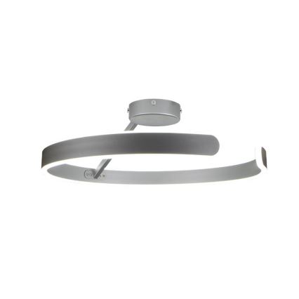 Lámpara de techo LED regulable LED/72W/230V 3000-6500K cromo mate + control remoto