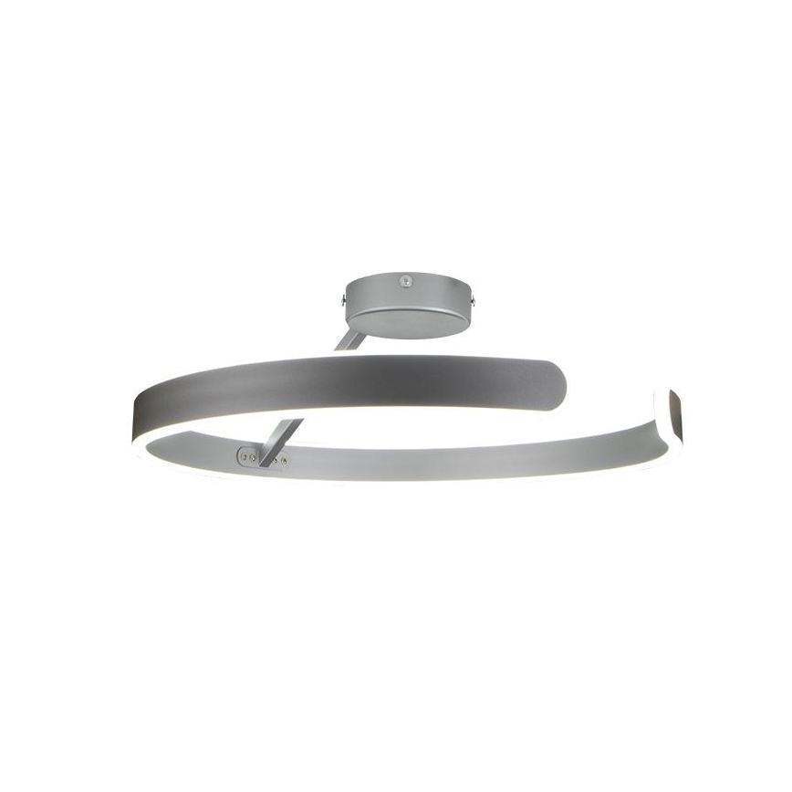 Lámpara de techo LED regulable LED/72W/230V 3000-6500K cromo mate + control remoto
