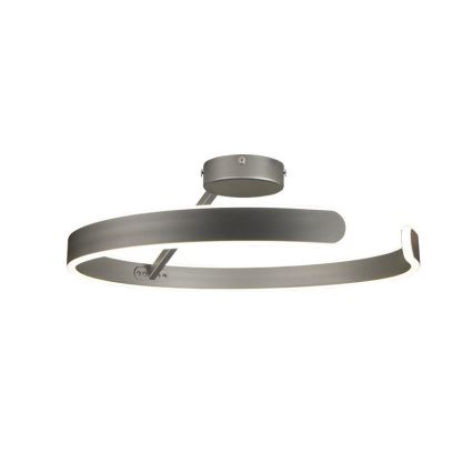 Lámpara de techo LED regulable LED/72W/230V 3000-6500K cromo mate + control remoto