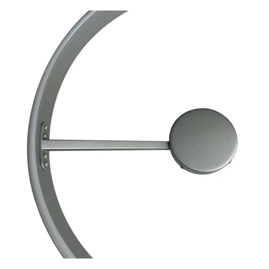 Lámpara de techo LED regulable LED/72W/230V 3000-6500K cromo mate + control remoto