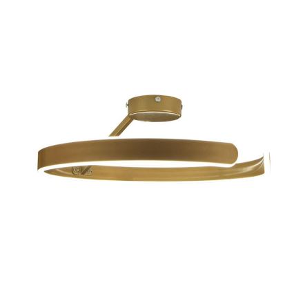 Lámpara de techo LED regulable LED/72W/230V 3000-6500K dorado + control remoto