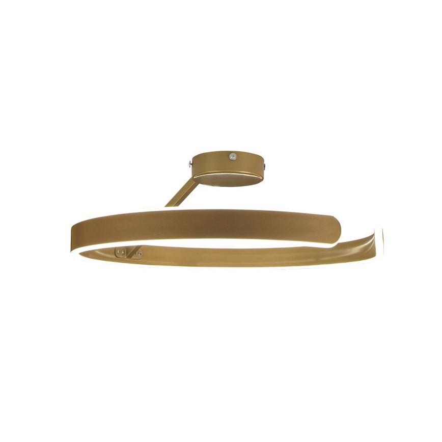 Lámpara de techo LED regulable LED/72W/230V 3000-6500K dorado + control remoto