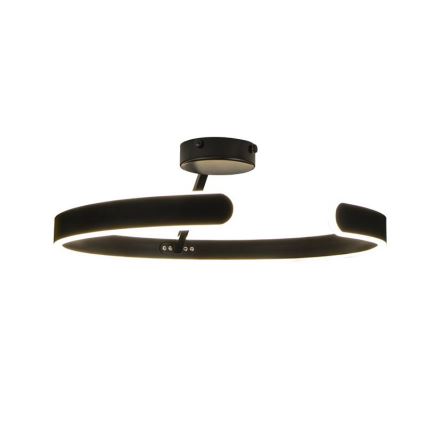 Lámpara de techo LED regulable LED/72W/230V 3000-6500K negro + control remoto