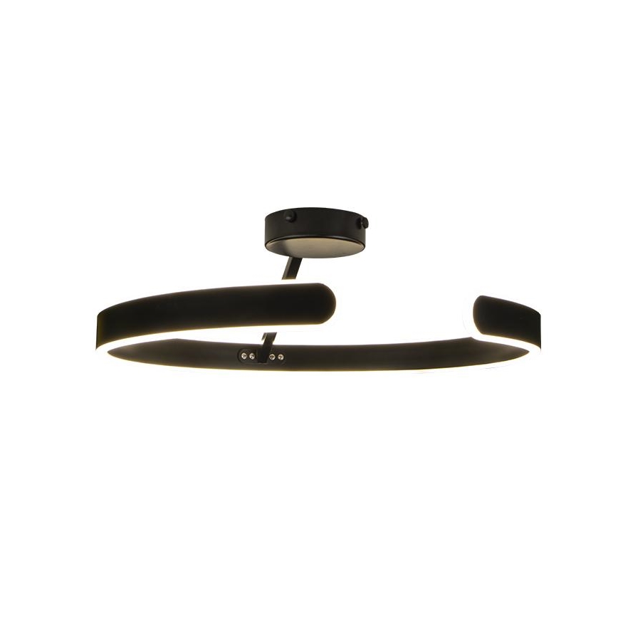 Lámpara de techo LED regulable LED/72W/230V 3000-6500K negro + control remoto