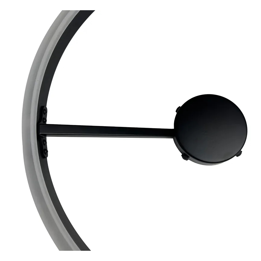 Lámpara de techo LED regulable LED/72W/230V 3000-6500K negro + control remoto