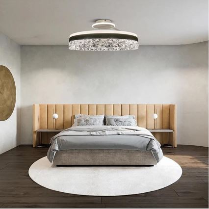 Lámpara de techo LED regulable LED/86W/230V 3000-6500K blanco + control remoto
