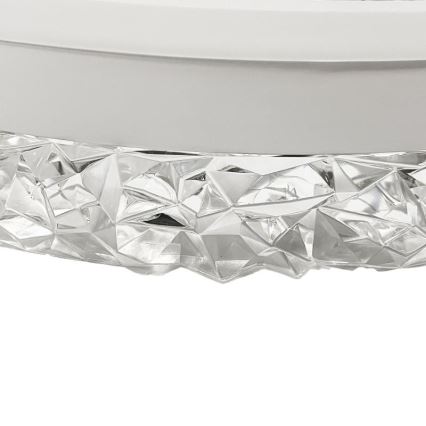 Lámpara de techo LED regulable LED/86W/230V 3000-6500K blanco + control remoto