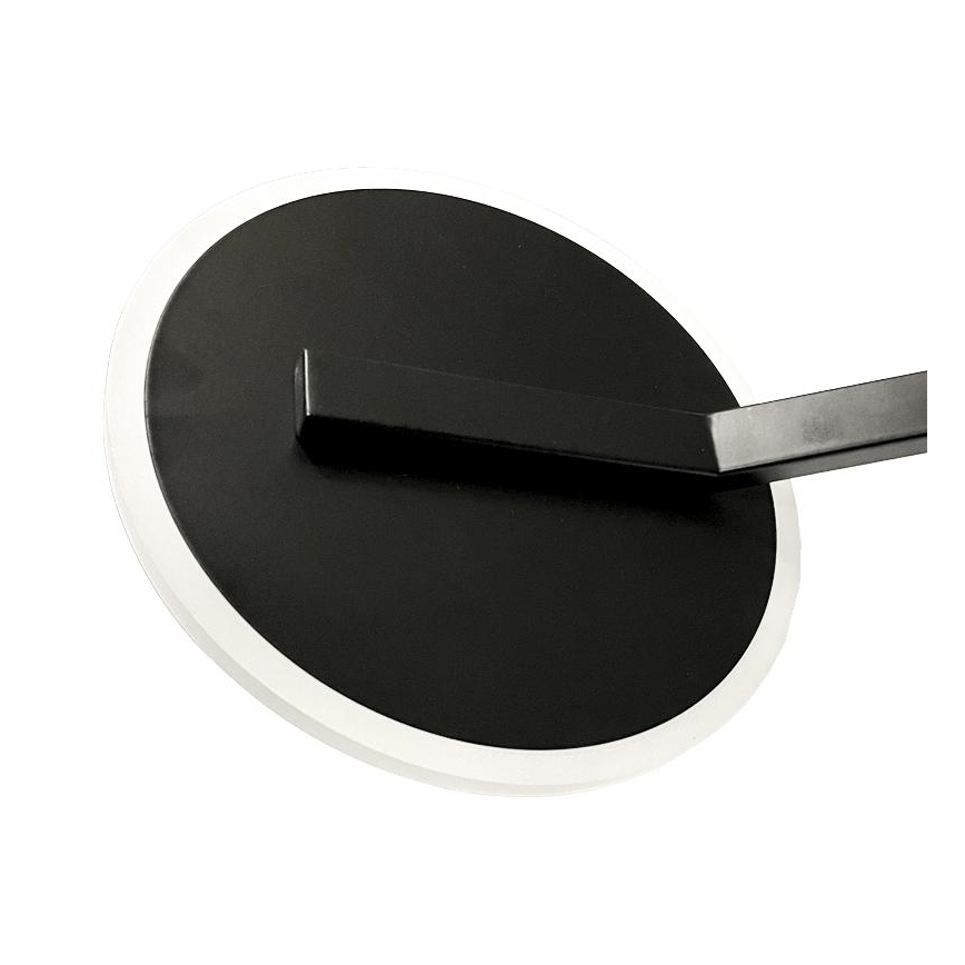 Lámpara de techo LED regulable LED/86W/230V 3000-6500K negro + control remoto