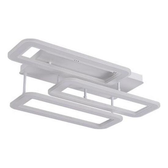 Lámpara de techo LED regulable LED/90W/230V 3000-6500K + control remoto