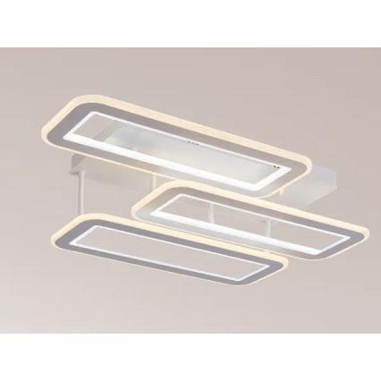 Lámpara de techo LED regulable LED/90W/230V 3000-6500K + control remoto