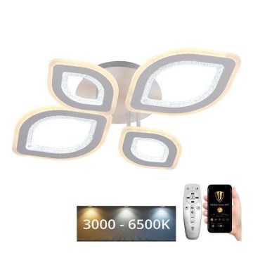 Lámpara de techo LED regulable LED/95W/230V 3000-6500K + control remoto