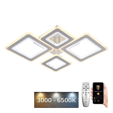 Lámpara de techo LED regulable LED/95W/230V 3000-6500K + control remoto