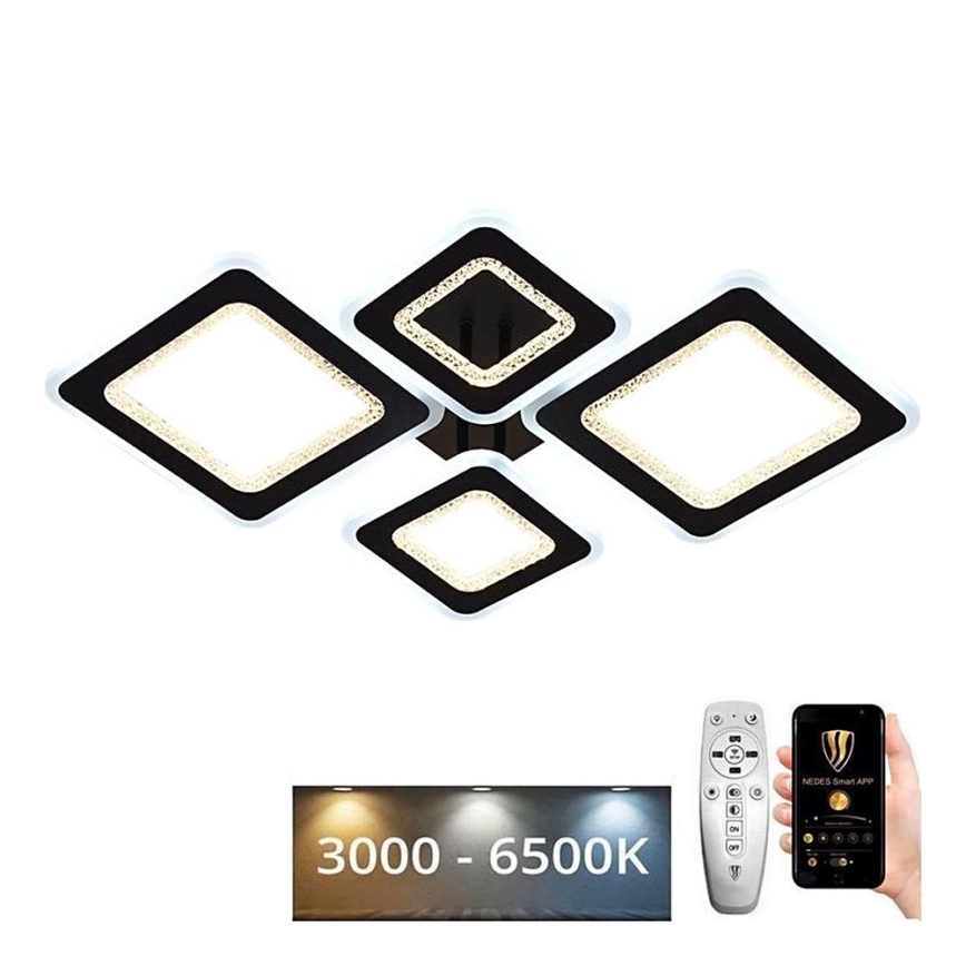 Lámpara de techo LED regulable LED/95W/230V 3000-6500K + control remoto