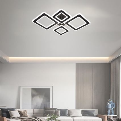 Lámpara de techo LED regulable LED/95W/230V 3000-6500K + control remoto