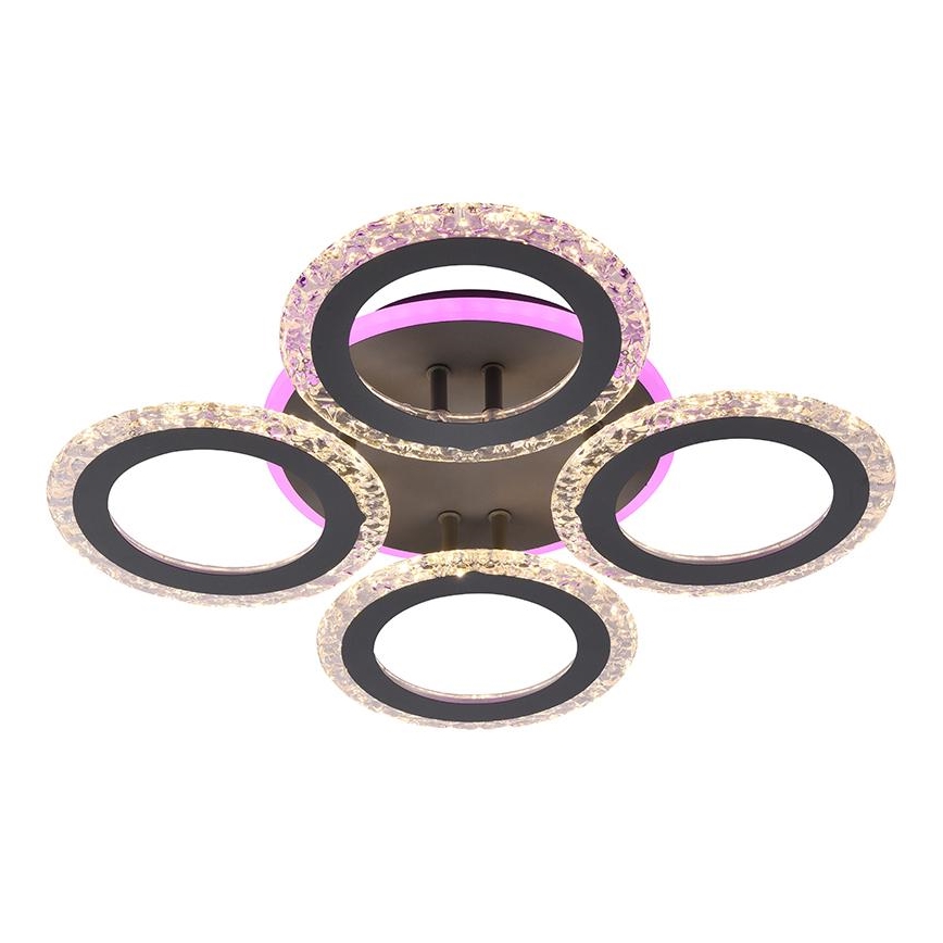 Lámpara de techo LED RGB regulable LED/55W/230V 3000-6500K + control remoto