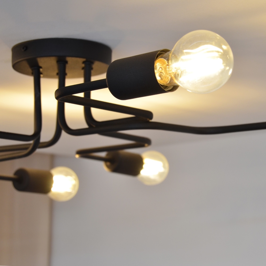 Lámpara de techo LED TUBE 6xE27/15W/230V