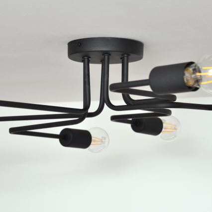 Lámpara de techo LED TUBE 6xE27/15W/230V