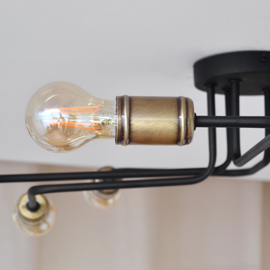 Lámpara de techo LED TUBE 6xE27/15W/230V
