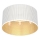 Lámpara de techo LOFT SHADE 3xE27/60W/230V blanco/dorado