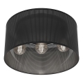 Lámpara de techo LOFT SHADE 3xE27/60W/230V negro