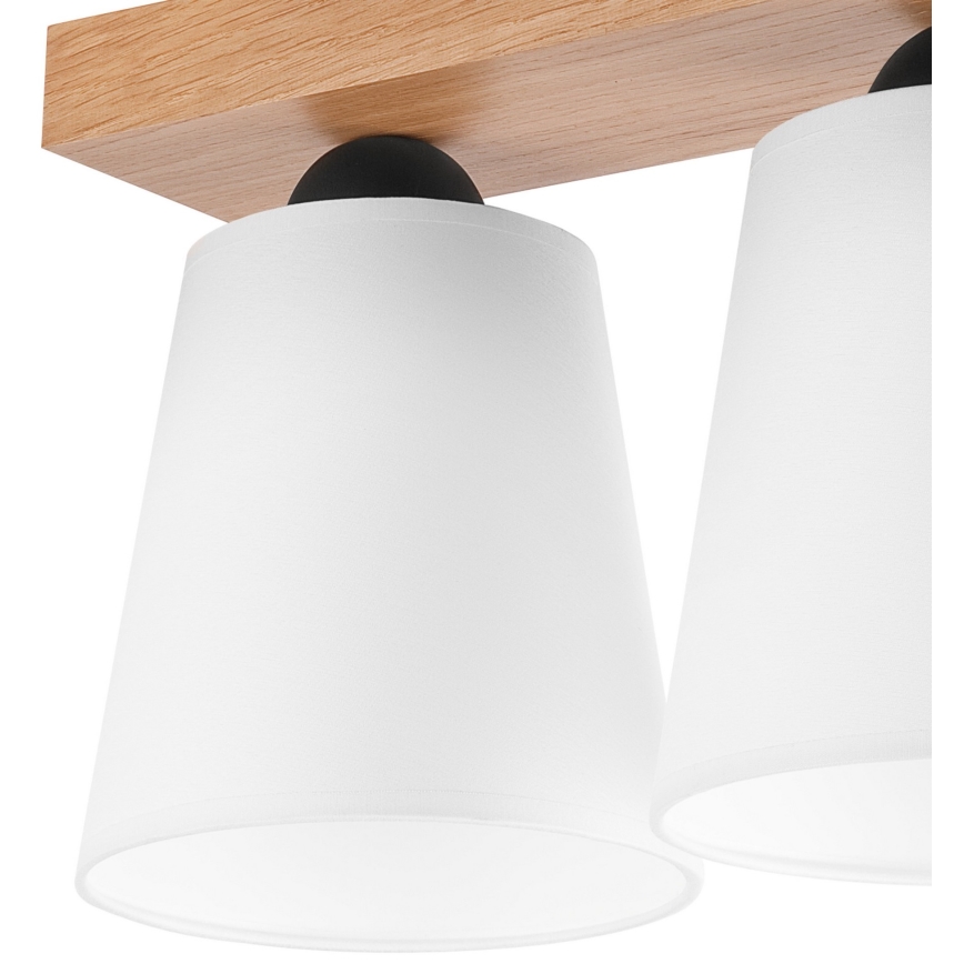 Lámpara de techo LULA 2xE27/60W/230V roble