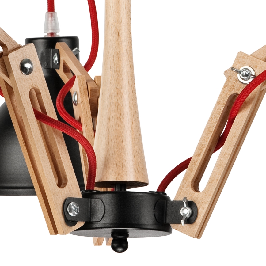 Lámpara de techo MARCELLO 3xE27/60W/230V - FSC Certificado