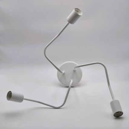 Lámpara de techo MATYLDA 3xE27/60W/230V blanco