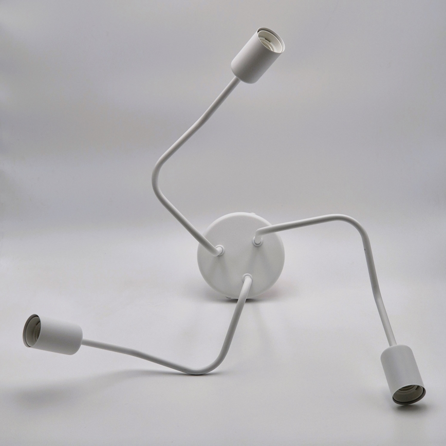 Lámpara de techo MATYLDA 3xE27/60W/230V blanco