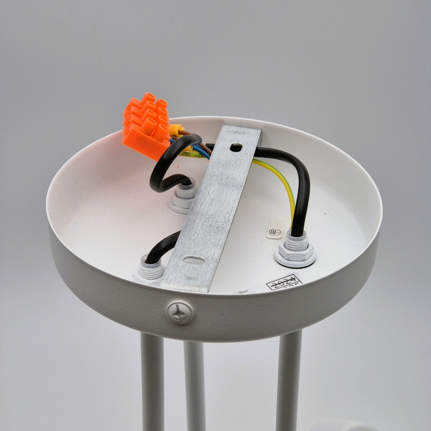 Lámpara de techo MATYLDA 3xE27/60W/230V blanco