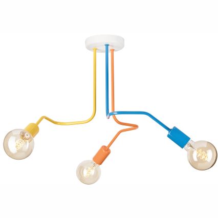 Lámpara de techo MATYLDA 3xE27/60W/230V colorido