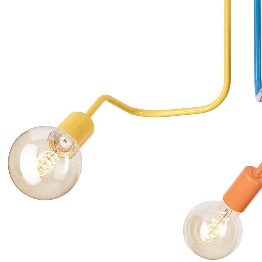 Lámpara de techo MATYLDA 3xE27/60W/230V colorido