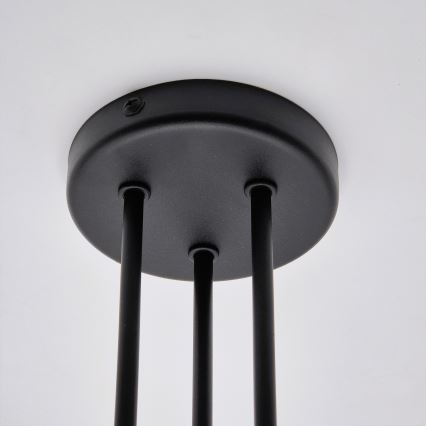 Lámpara de techo MATYLDA 3xE27/60W/230V negro