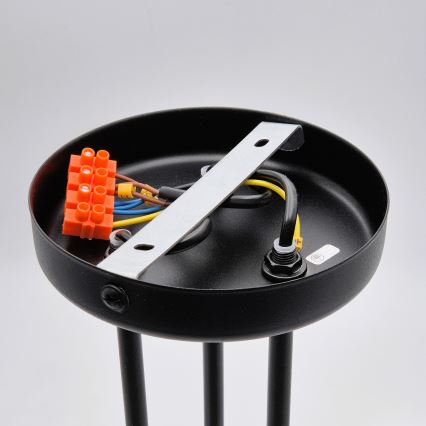 Lámpara de techo MATYLDA 3xE27/60W/230V negro