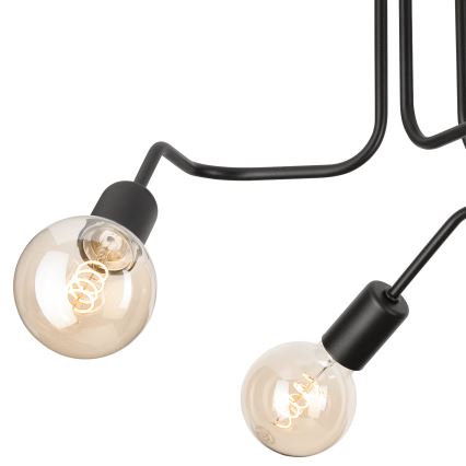 Lámpara de techo MATYLDA 3xE27/60W/230V negro
