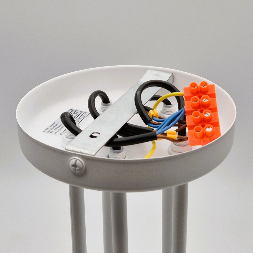 Lámpara de techo MATYLDA 5xE27/60W/230V blanco