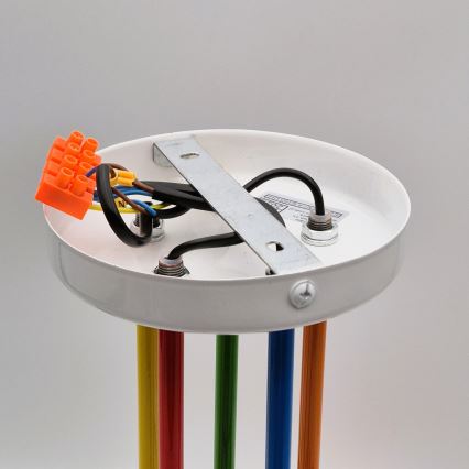 Lámpara de techo MATYLDA 5xE27/60W/230V colorido