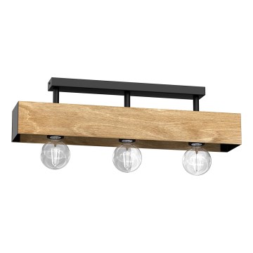 Lámpara de techo MILUZA 3xE27/15W/230V