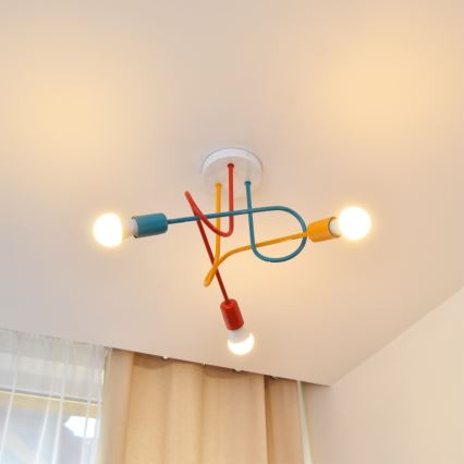 Lámpara de techo OXFORD 3xE27/15W/230V