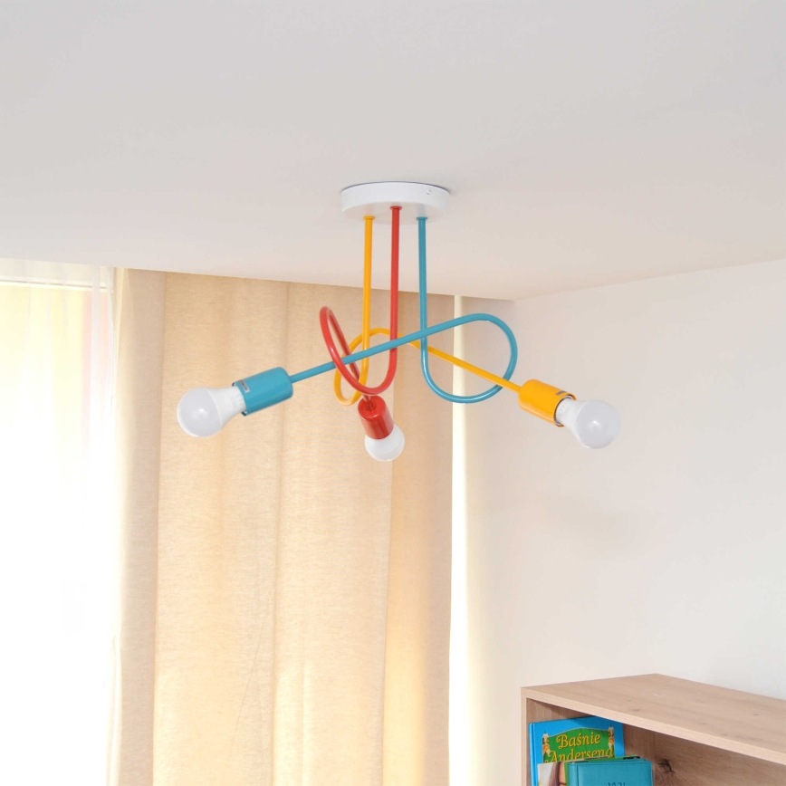 Lámpara de techo OXFORD 3xE27/15W/230V