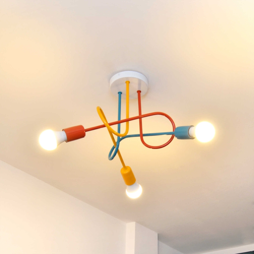 Lámpara de techo OXFORD 3xE27/15W/230V