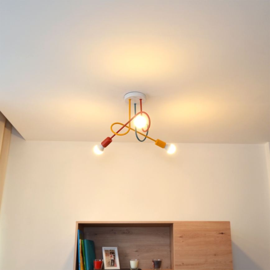 Lámpara de techo OXFORD 3xE27/15W/230V