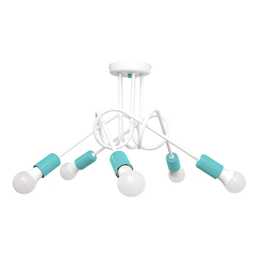 Lámpara de techo OXFORD 5xE27/15W/230V