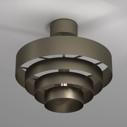 Lámpara de techo RINGS 1xE27/15W/230V latón