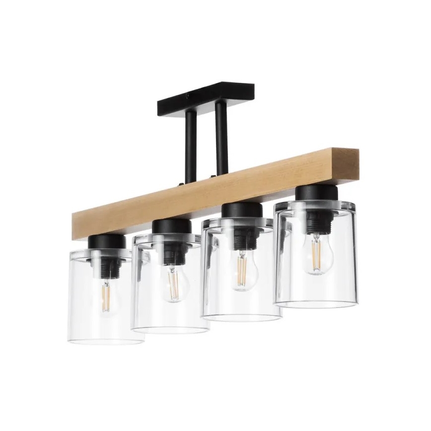 Lámpara de techo RUSTIC RADIANCE 4xE27/60W/230V