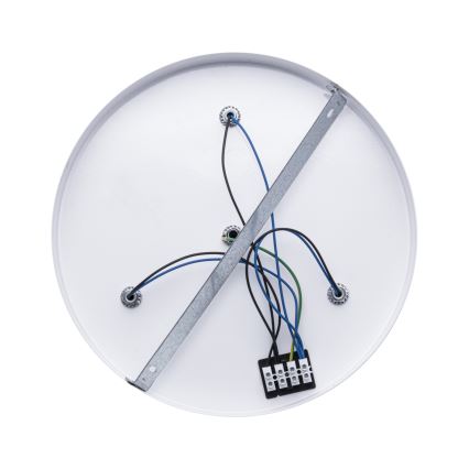 Lámpara de techo SFERA WOOD 3xE14/40W/230V blanco
