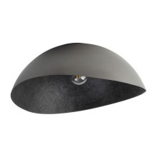 Lámpara de techo SOLARIS 1xE27/60W/230V diá. 33 cm plata/negro