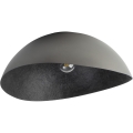 Lámpara de techo SOLARIS 1xE27/60W/230V diá. 69 cm plata/negro