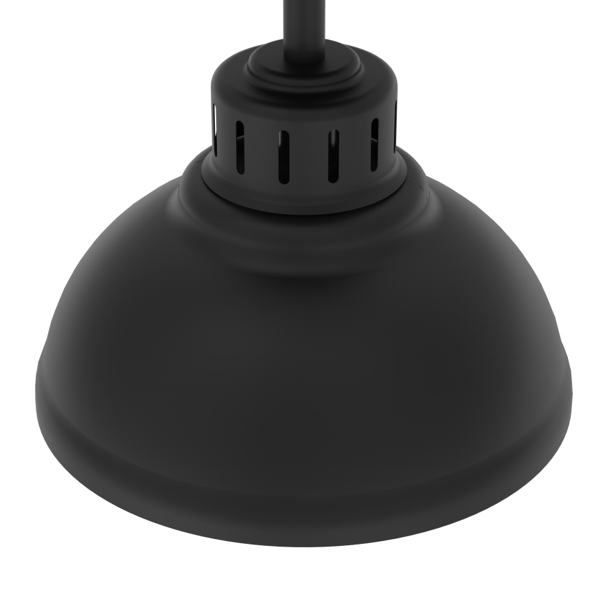 Lámpara de techo SVEN 1xE27/15W/230V negro