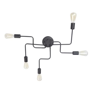 Lámpara de techo TUBE 5xE27/15W/230V